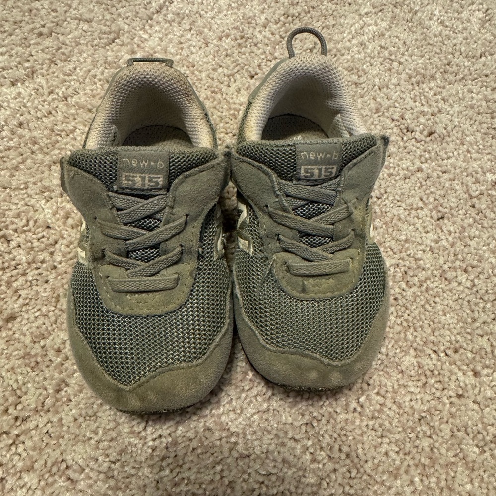 New Balance Kids' Olive Sneakers
